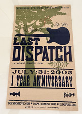 RARE SIGNED LAST DISPATCH BAND MOVIE POSTER picture