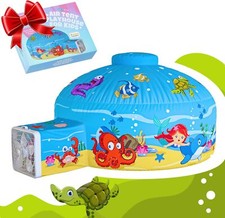 Skywin Air Tent Fort Large Ocean with Floor Playhouse 1 Pack, Improved  picture