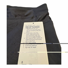 lululemon Satin Shine Panelled Tight Leggings High Rise 25