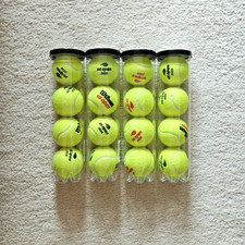 Wilson US Open 2023-2026 Tournament Official Tennis Balls, 4 Cans/16 Balls picture