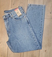 NEW Levis 550 Jeans Mens 36x32 Blue  Relaxed Fit Tapered Cotton Denim   picture