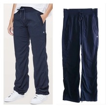 🍒 Lululemon Sz 4 Navy Blue Dance Studio Pants 31