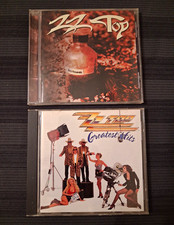 ZZ Top Rhythmeen (1996) & Greatest Hits (1992) 2-CD Lot Warner Bros. Jewel picture
