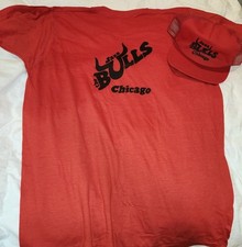 Chicago Bulls Jazz Club VINTAGE Lot Unworn Tshirt Hat 70s Original XL L@@K More picture