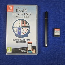Nintendo Switch DR. KAWASHIMA'S BRAIN TRAINING Game + STYLUS PAL UK EXCLUSIVE picture