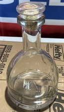 D'USSÉ Cognac Clear Glass Liquor Bottle with Stopper 750 ml Collectible picture