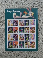 Bugs Bunny 2020 USPS Forever Stamps Sheet - 20 Stamps MNH picture