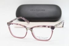 NEW ANN TAYLOR PETITE ATP812 C03 PINK PURPLE AUTHENTIC EYEGLASSES W/CASE 50-15 picture