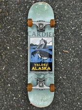 VTG 1990s 2000s Y2k Anti Hero Cardiel Valdez Alaska Skateboard Deck Mack Trucks picture