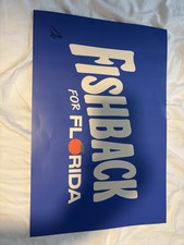 James Fishback Signed Poster- Florida 2026 Limited Edition picture