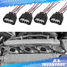 Ignition Coil Female Connector Plug Harness 4PCS For 2002-2010 Toyota Camry 2.4L picture