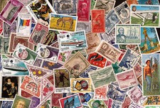W100, 100+ Different Worldwide Stamps, Many Commemoratives picture