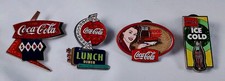 Lot Of Vintage Coca Cola Pins picture