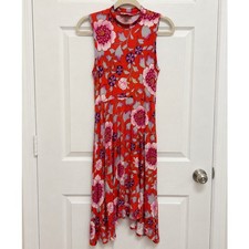 Maeve by Anthropologie Floral Midi Dress – Size Small picture