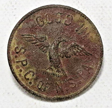 Scarce Possible Southern Pacific Company Pennsylvania Railroad Trade Token. picture