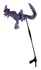 Rare Folkmanis Purple Dragon Puppet Hand Control Collectable Magic WORKS picture
