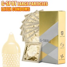 10-50Pcs Ultra-Thin Latex Condoms W/Large Dots,Delay Formula&More Pleasure picture
