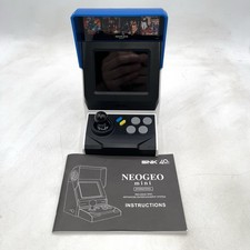 SNK NeoGeo Mini 2 Player Pack 40th Anniversary Arcade Console 40 Games Blue picture