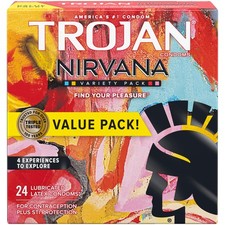 Trojan Nirvana Collection Variety Pack Condoms - 24 count picture