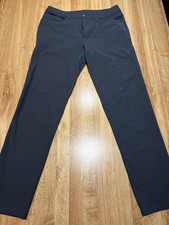 Lululemon ABC Slim Pants Men's 31x30 Gray Warpstreme Performance LM5AQYS picture