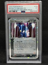Pokemon Rocket's Sneasel ex Holo EX Team Rocket Returns 103/109 PSA 5 NEW CERT picture