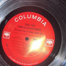 Columbia Carmen McRae & Dave Brubeck Take Five 12
