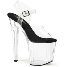Pleaser Enchant 708 Platform Ankle Strap Sandals High Heel picture