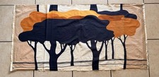 Vintage Apia Fabric By Marjatta Seppala Tampella Finland Wall Art [58 3/4”x29”] picture