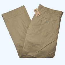 NEW Duluth Trading Co Ballroom Khaki Pants Camel Mens 44x30 53715 Work Chinos picture