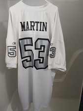 Rod Martin AFL 2009 Oakland Raiders Reebok Jersey sz 60 3xl-4xl mint no fade picture