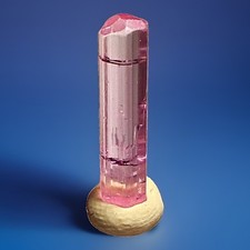 Pink Transparent Tourmaline Crystal Raw Mineral Display Specimen Gemstone Grade picture