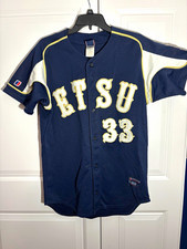 Game Used ETSU Buccaneers Baseball Jersey #33 Large SoCon Southern Conference picture