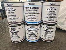 MG Chemicals 832B-A Black Epoxy and Hardener 850ml Six Cans **UNOPENED** picture