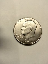 1972-D Eisenhower Silver Dollar lightly cerculated, Condition is Everything picture