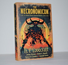 NEW Necronomicon by H.P. Lovecraft Horror Deluxe Dust Jacket Hardcover Gift picture