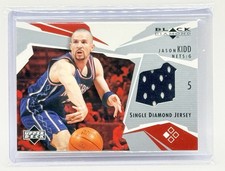 2003-04 UD Black Diamond Jason Kidd #BD-JK Single Diamond Game Jersey picture