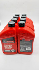 Motorcraft SAE 5W-20 Synthetic Blend Motor Oil 1 Quart Ford Gas Engines 8 Pack picture