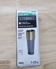 BRAND NEW Everbilt 1-1/2 in. Brass Foot Valve EBTFV150NL picture