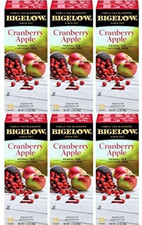 Bigelow Autumn Delight Cranberry Apple Herbal Tea 28 Count Pack of 6 picture