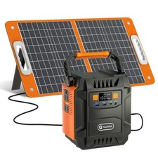 FlashFish A201 200W 172Wh Solar Generator Optional With Panel 60W 18V for Camp picture