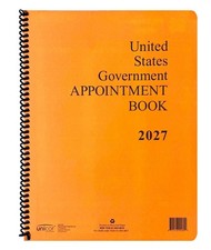 Unicor 2027 Fed Appointment Book, Spiral, Qty - 1, Individual picture