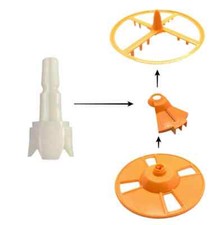 5 Pieces Repacement Parts Compatible w/ Baby Brezza Formula Pro Advanced FRP0046 picture