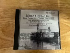 Bach Four Concerti For Various Instruments (CD 1988 MHS) Orchestra Of St Lukes picture