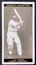 1928 Ogden's Australian Test Cricketers 1928-29 Cigarette Card Jack Hobbs  picture