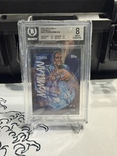 Topps Chrome Ultra Violet Tetairoa McMillan Panthers Rookie RC #UV-5 BGS 8 picture
