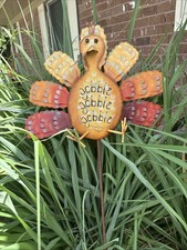 Vintage Roundtop Collection Turkey outdoor garden art, RTC,  Fall, HTF picture