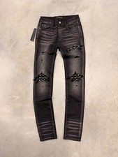 MX1 AMR Jeans Black Playboy Patch Size 32 Brand New SHIPS ASAP 🚚 picture
