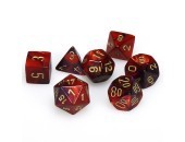 CHX26426 Chessex Manufacturing Gemini: Poly Purple Red/Gold (7) picture