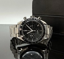 Custom 40mm Speed Black Moon Mod Watch w/ VK63 Chronograph picture