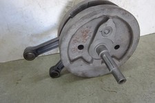 VINTAGE HARLEY K-MODEL IRONHEAD SPORTSTER FLYWHEELS W/CONNECTING RODS AND SHAFTS picture
